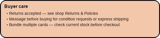 Buyer care