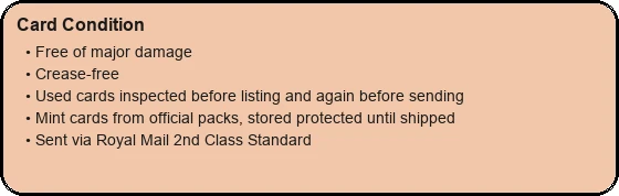 Card condition
